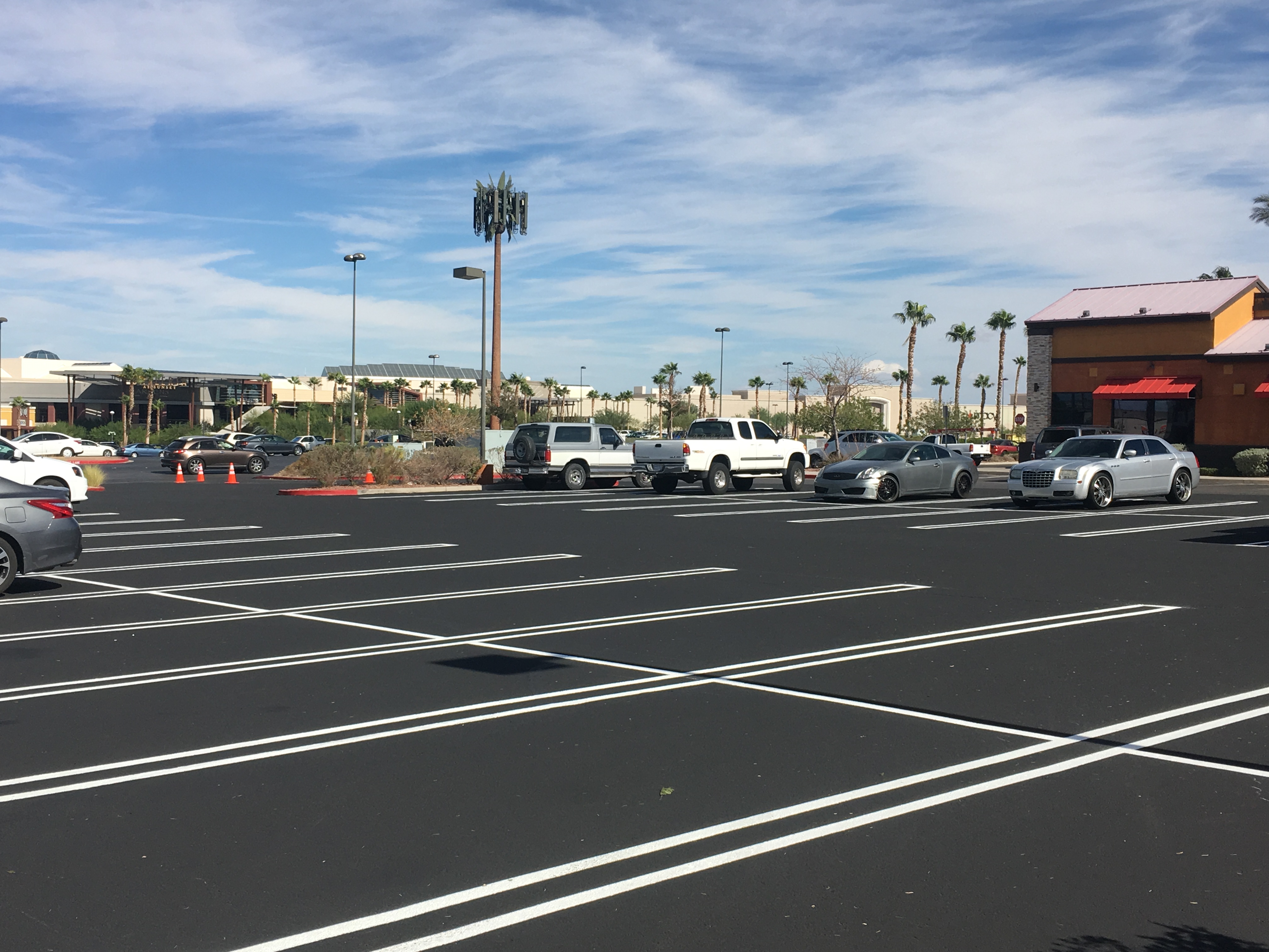 Las Vegas Parking Lot Striping